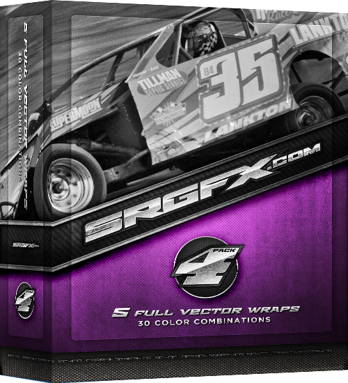 SRGFX Vector Racing Graphics Pack 4