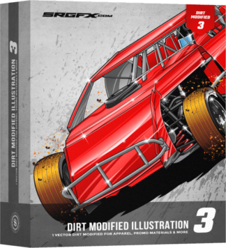 SRGFX Dirt Modified Apparel Illustration 3 Box