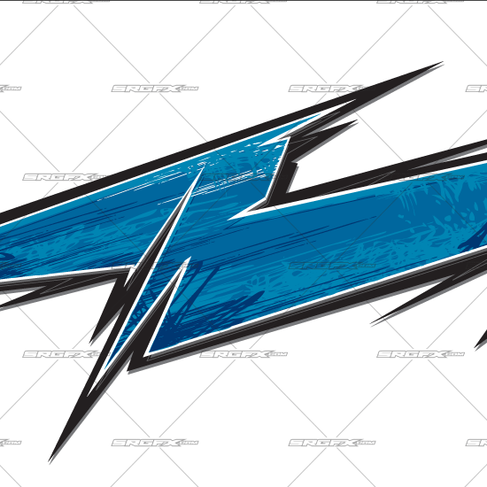 SRGFX Vector Racing Graphic 004