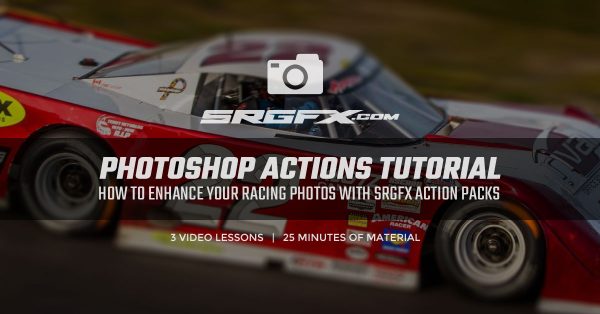 SRGFX Photoshop Racing Photos Actions Tutorial