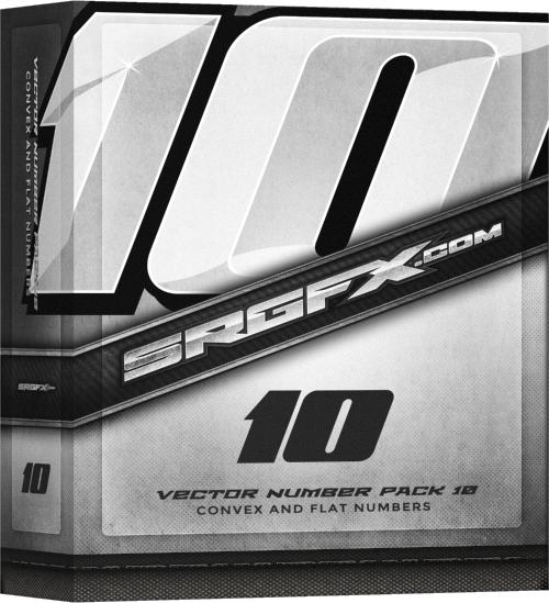 SRGFX Number Pack 10 Box
