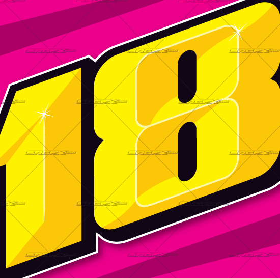 SRGFX Vector Number Pack 10 Preview