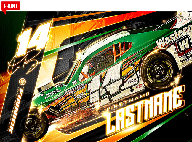 SRGFX Hero Card Template 2 Front