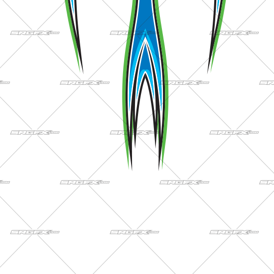 SRGFX Vector Racing Graphic Single 039
