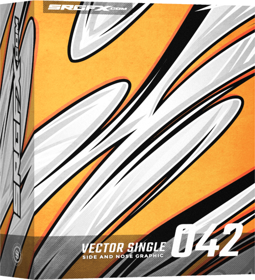 SRGFX Vector Racing Graphic 042 Box