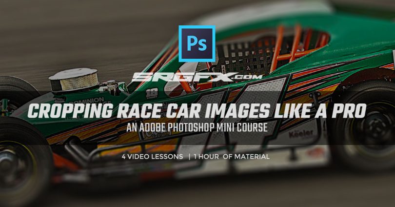 Cropping race car images like a pro in Adobe Photoshop