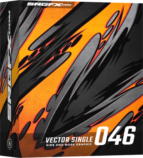 Vector Racing Graphic Single 046