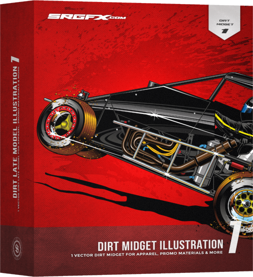SRGFX Dirt Midget Illustration 1 Box