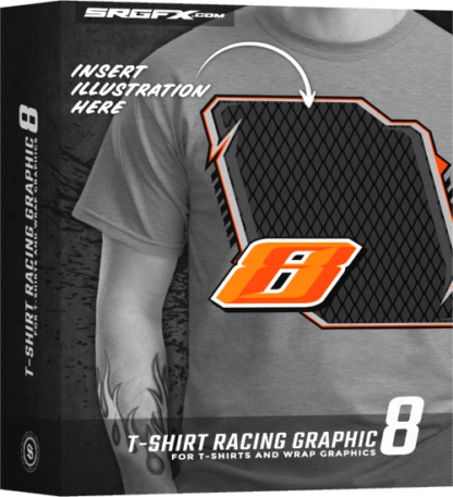 SRGFX T-Shirt Racing Graphic 8