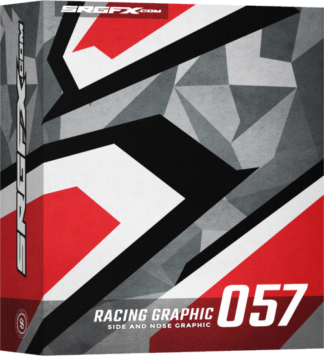 SRGFX Vector Racing Graphic 057