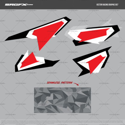 SRGFX Vector Racing Graphic 057
