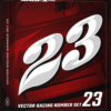 SRGFX Vector Racing Number Set 23 Box