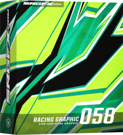 SRGFX Vector Racing Graphic 058 Box