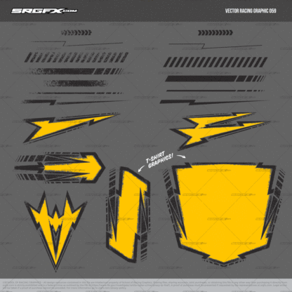 SRGFX Vector Racing Graphic 05