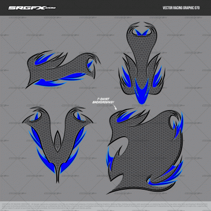 SRGFX Vector Racing Graphic 070 1