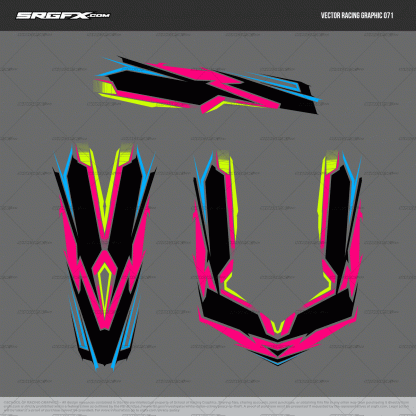 SRGFX Vector Racing Graphic 071 1