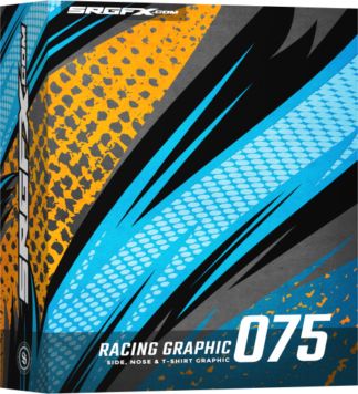 SRGFX Vector Racing Graphic 075