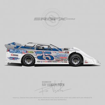 Valley Forge 2019 Dirt Late Model Wrap