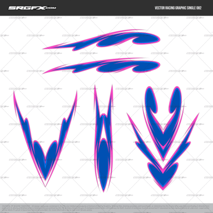 SRGFX Vector Racing Graphic 082 1