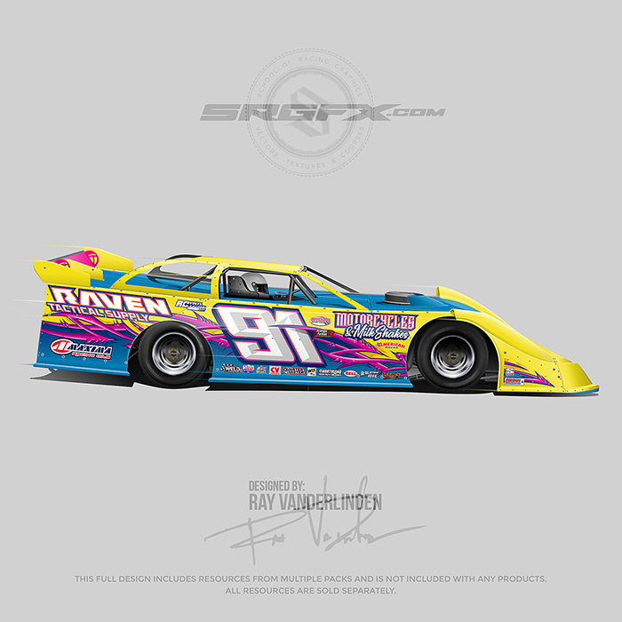 Raven Tactical Supply 2019 Dirt Late Model
