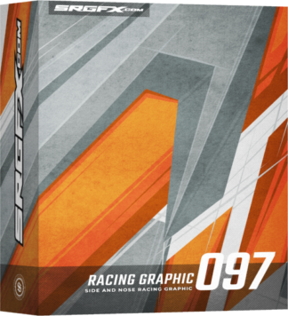 SRGFX Vector Racing Graphic 097