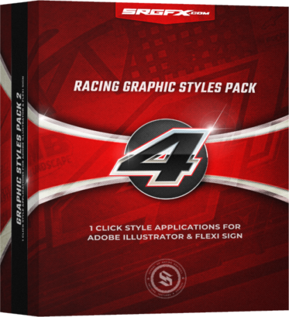 Racing Graphic Styles for Adobe Illustrator and Flexi Sign