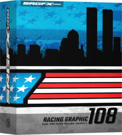 SRGFX Vector Racing Graphic 108