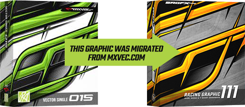 SRGFX Vector Racing Graphic 111