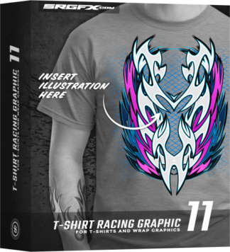 SRGFX T Shirt Racing Graphic 11 Box