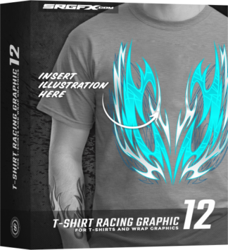 SRGFX T Shirt Racing Graphic 12 Box