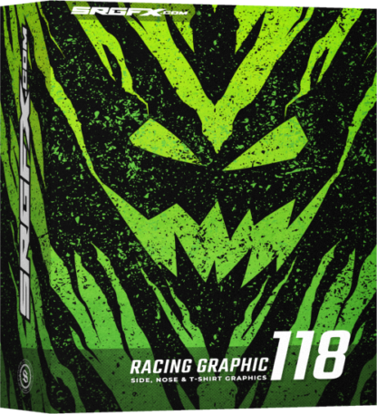 SRGFX Vector Racing Graphic 118 Box