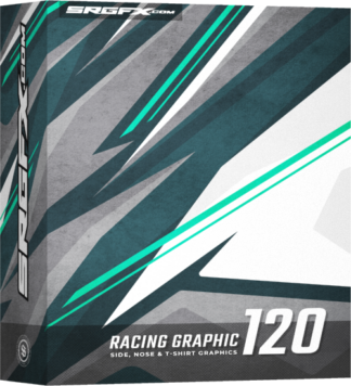 SRGFX Vector Racing Geometric Camouflage Digital Graphic 120